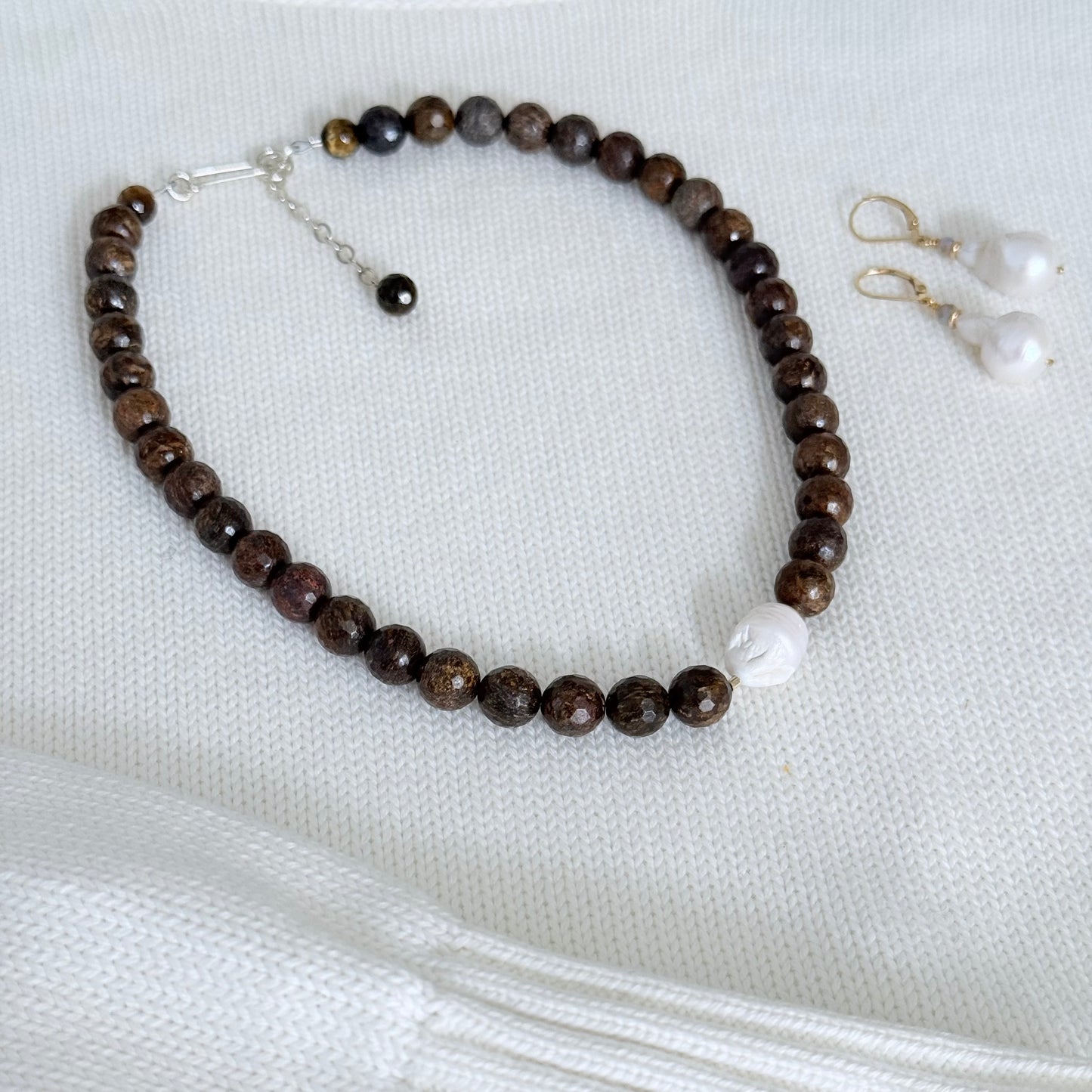 Bronzite Necklace - Think Stunning