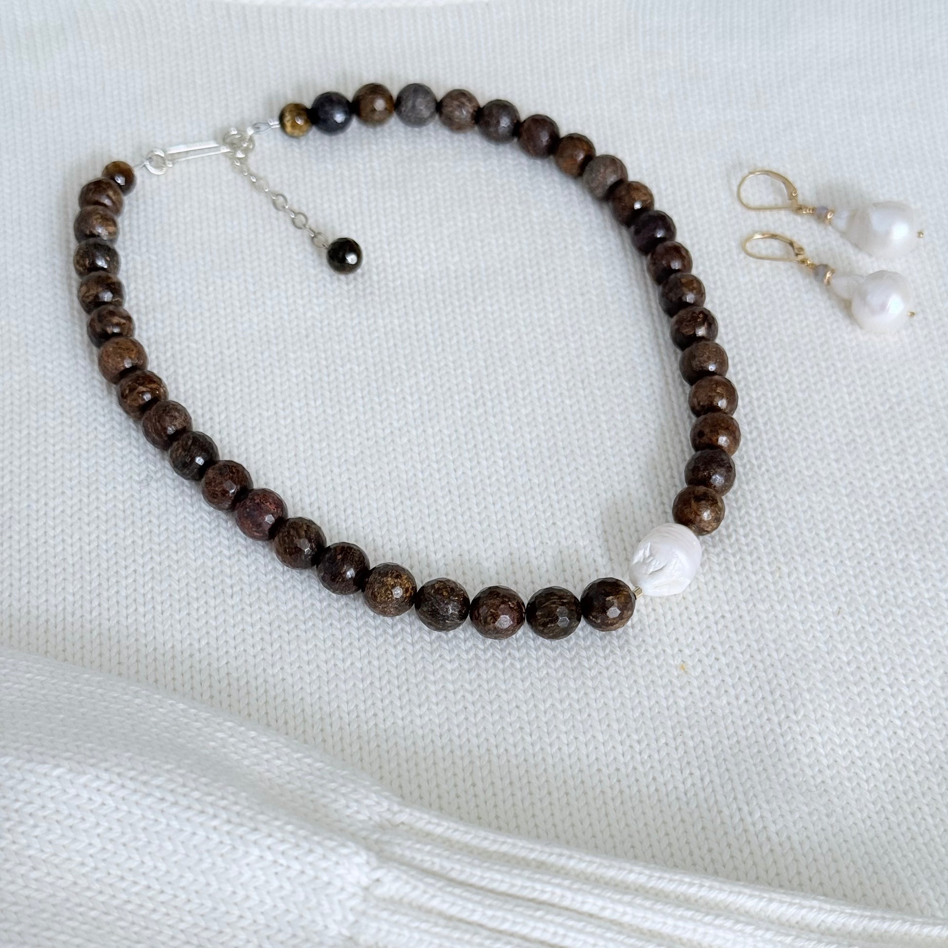 Bronzite Necklace - Think Stunning
