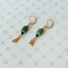 Dangling Jasper Earrings