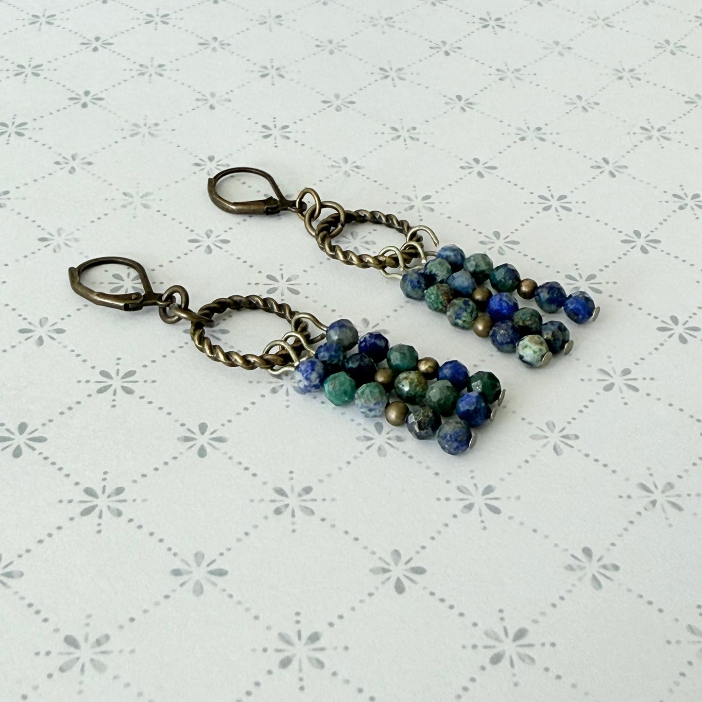 Azurite Earrings