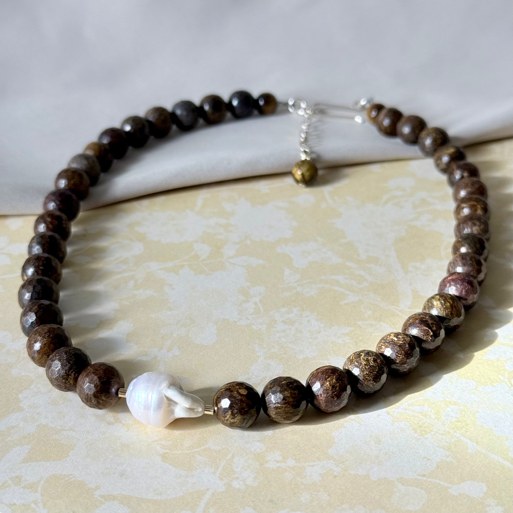 Bronzite Necklace - Think Stunning