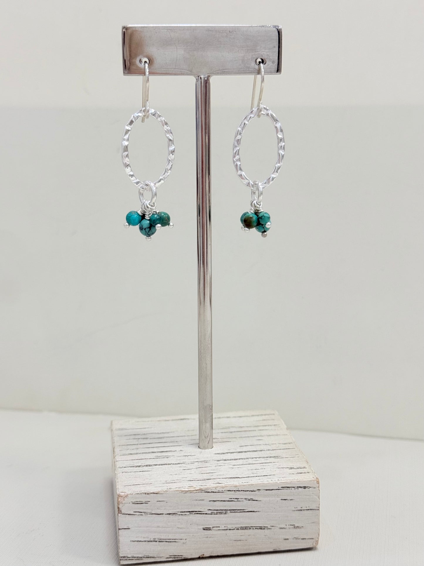Dangling Turquoise Earrings