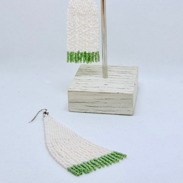 Fringe Seed Bead Earrings