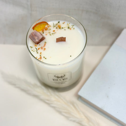 Natural Soy Candles Citrus Breeze - Think Stunning