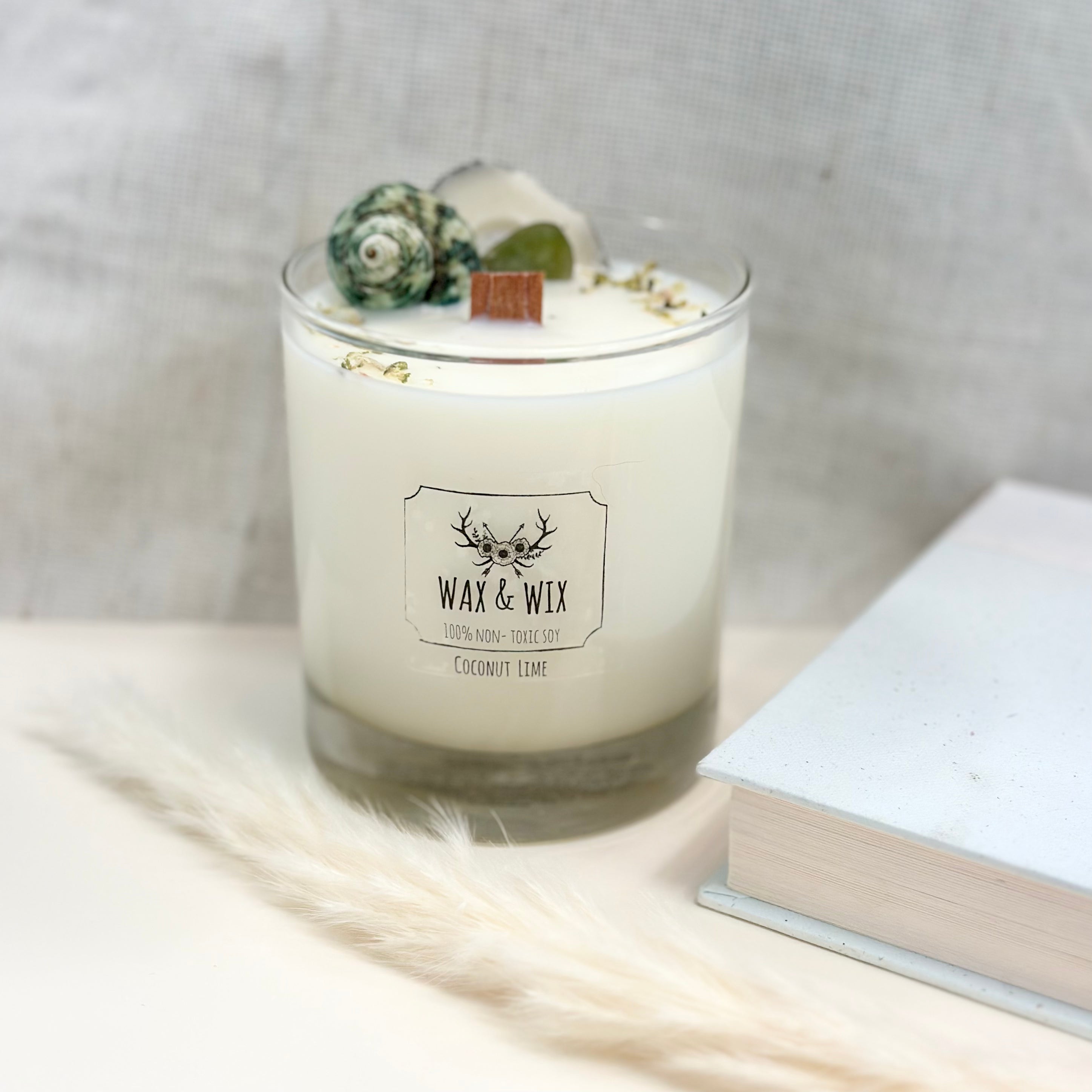 Natural Soy Candles Coconut Lime