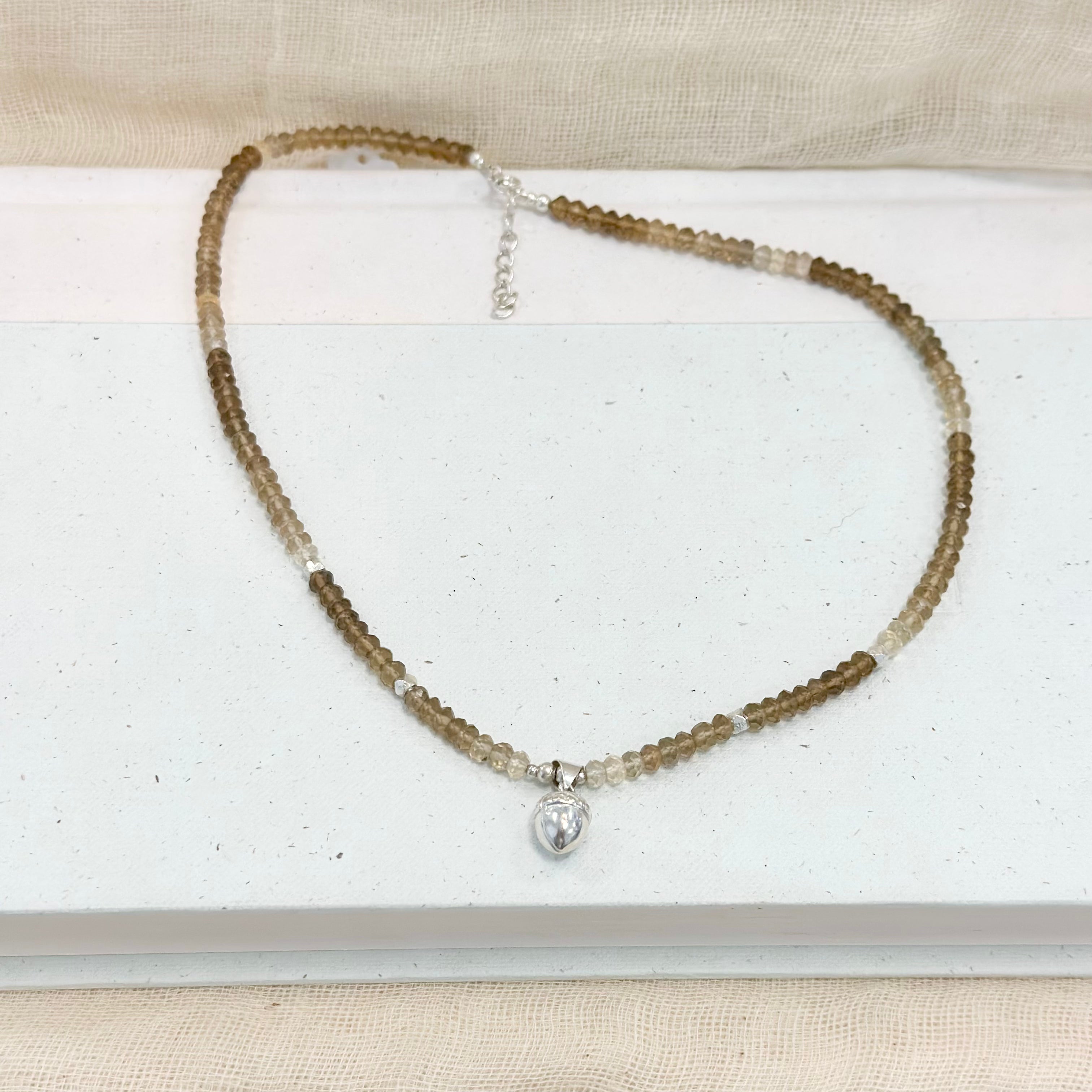 Smoky Topaz Necklace