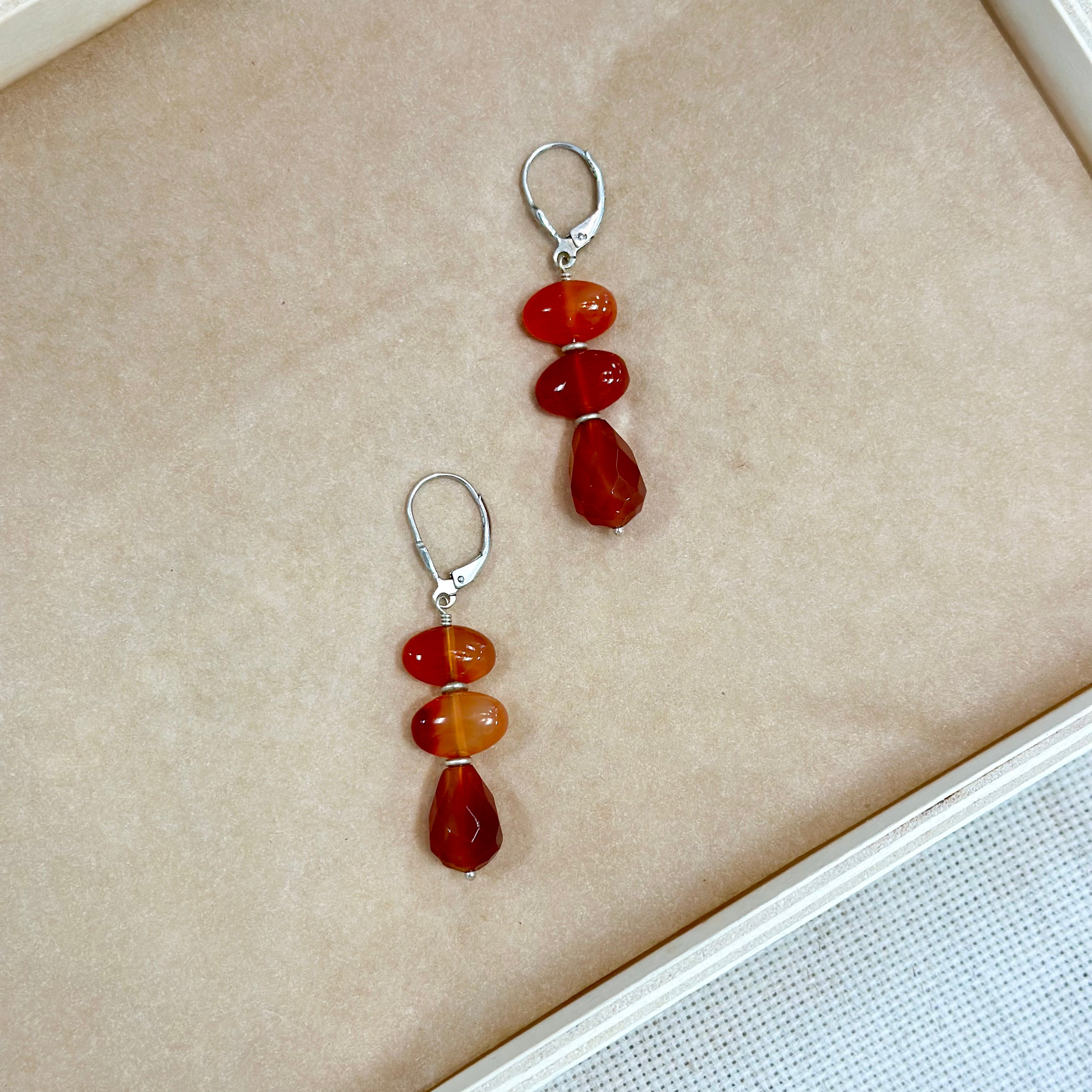 Carnelian Earrings