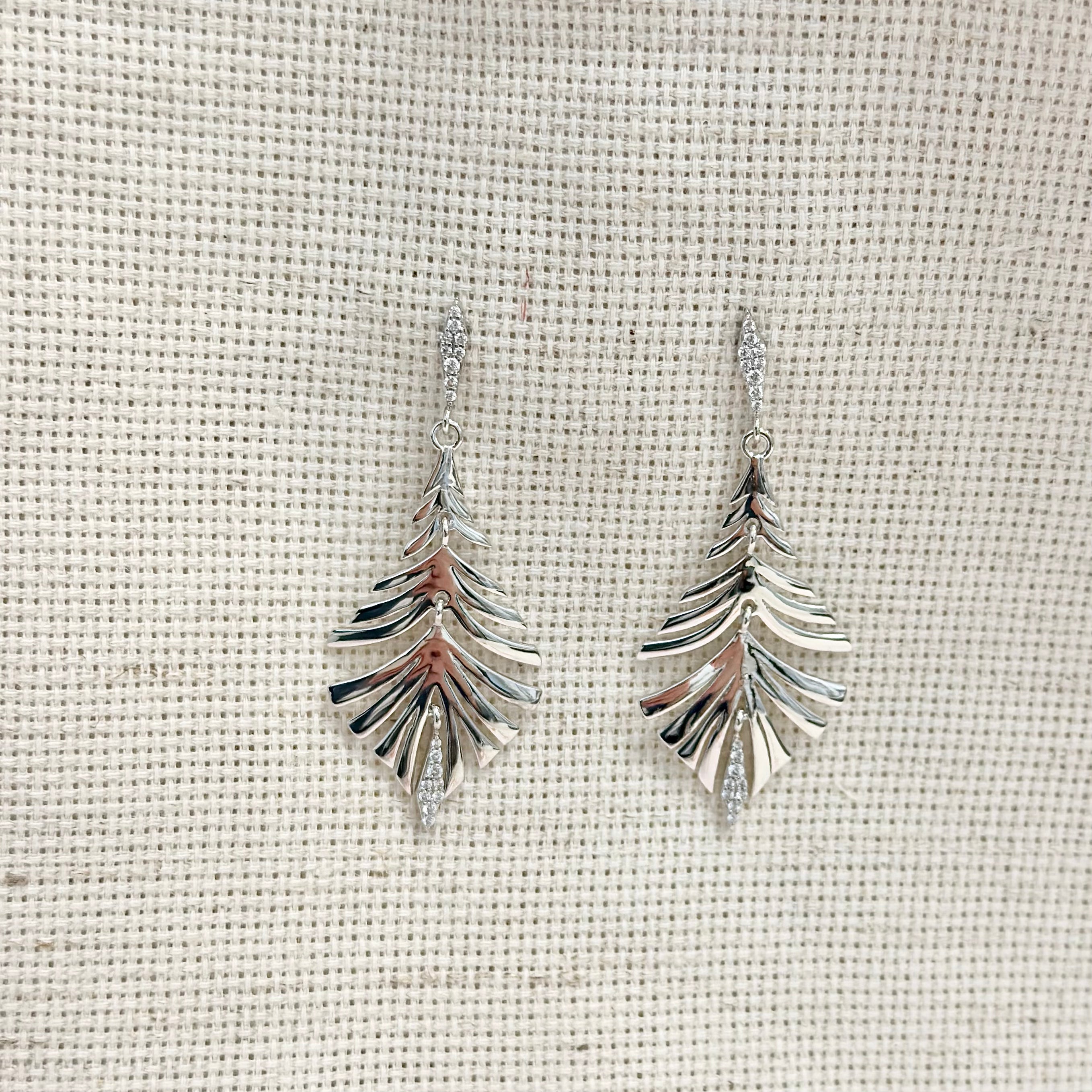 Feather Dangle Earrings
