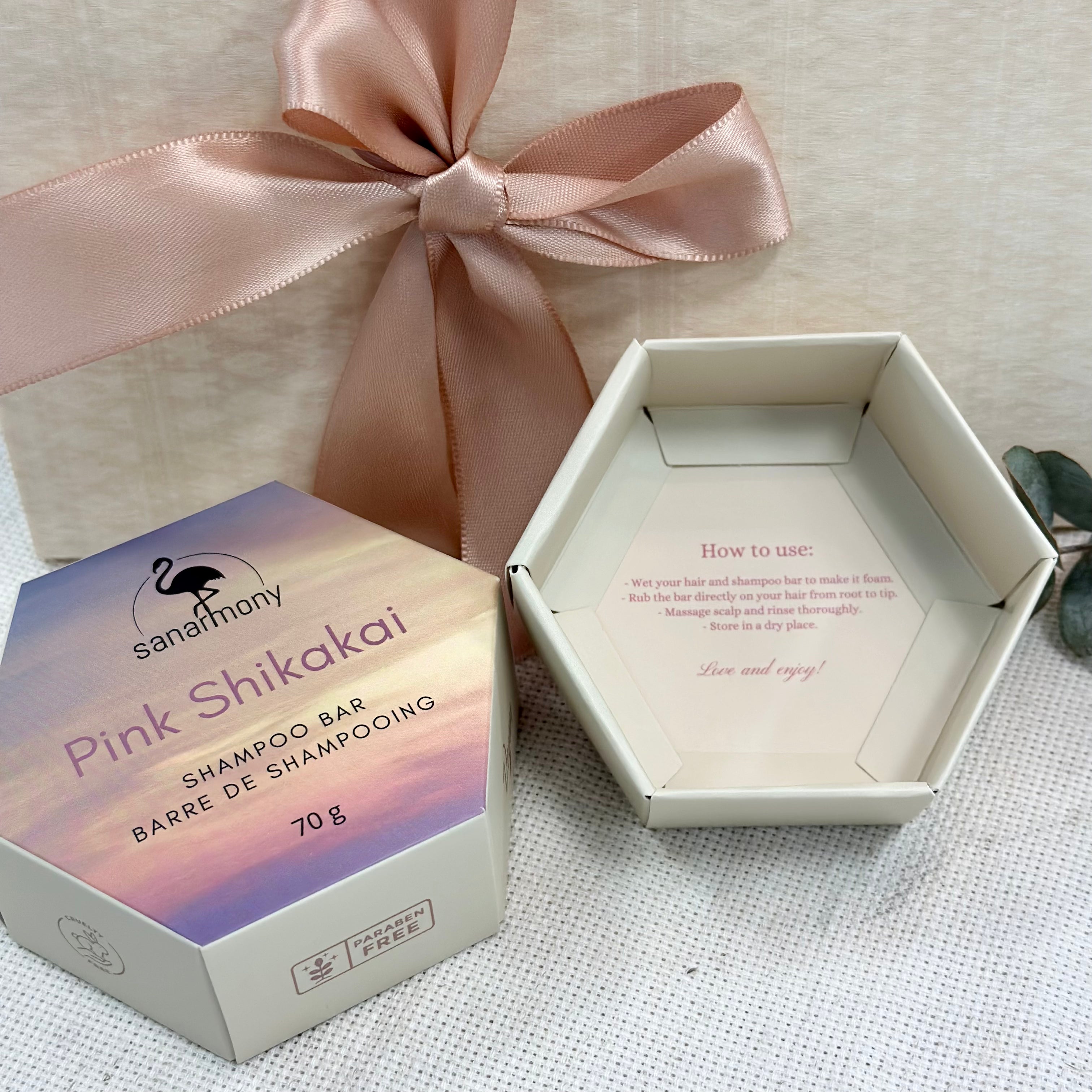Shampoo Pink Shikakai