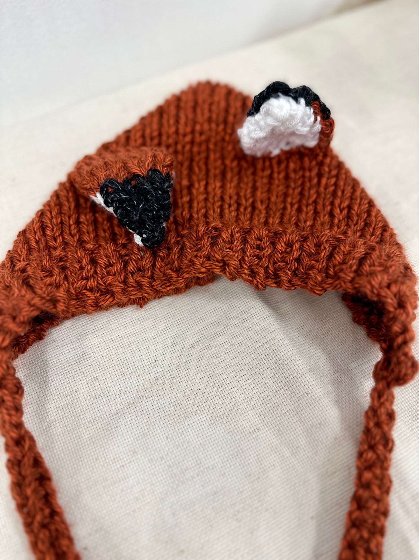 Knit Fox Bonnet