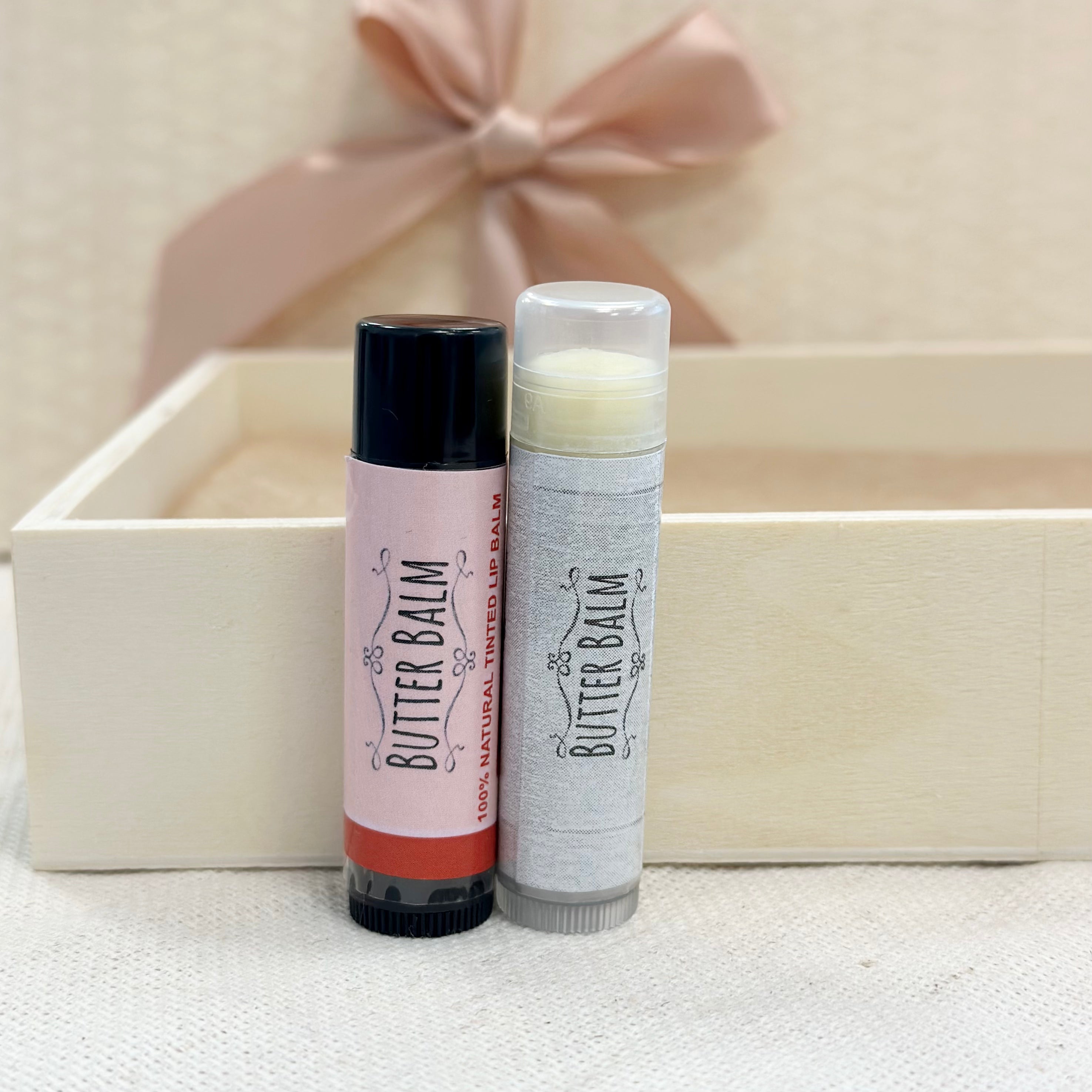 Two Natural Lip Balms