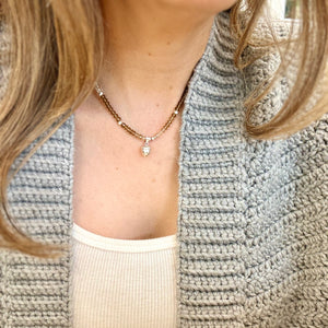 Smoky Topaz Necklace