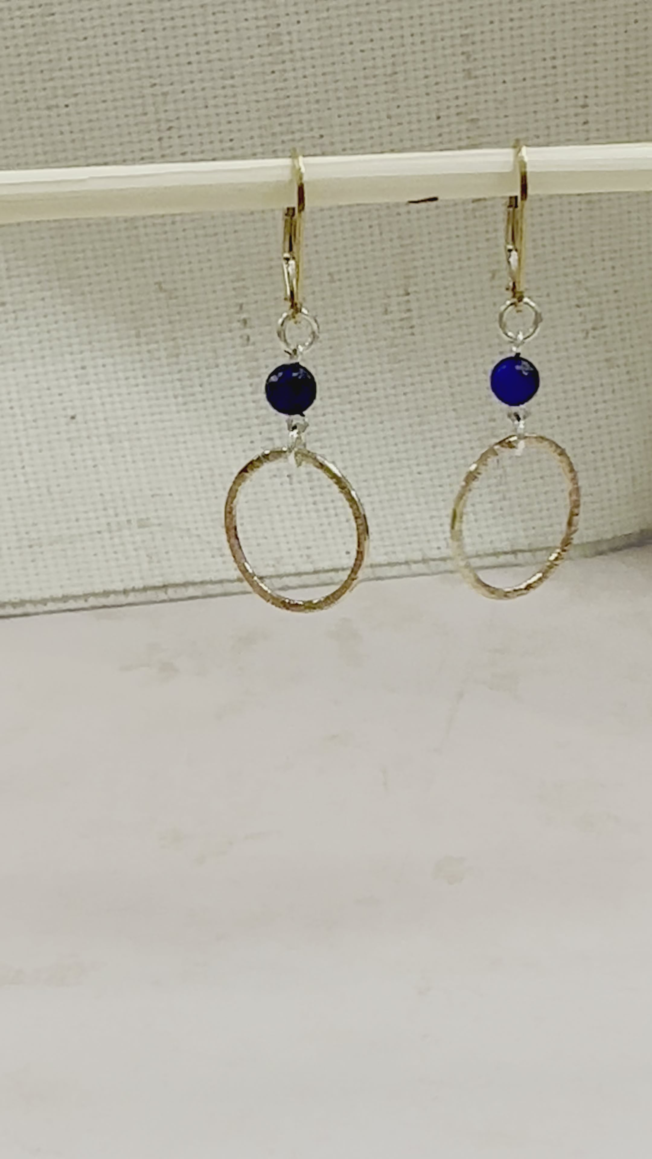 Hand Hammered Hoop Earrings
