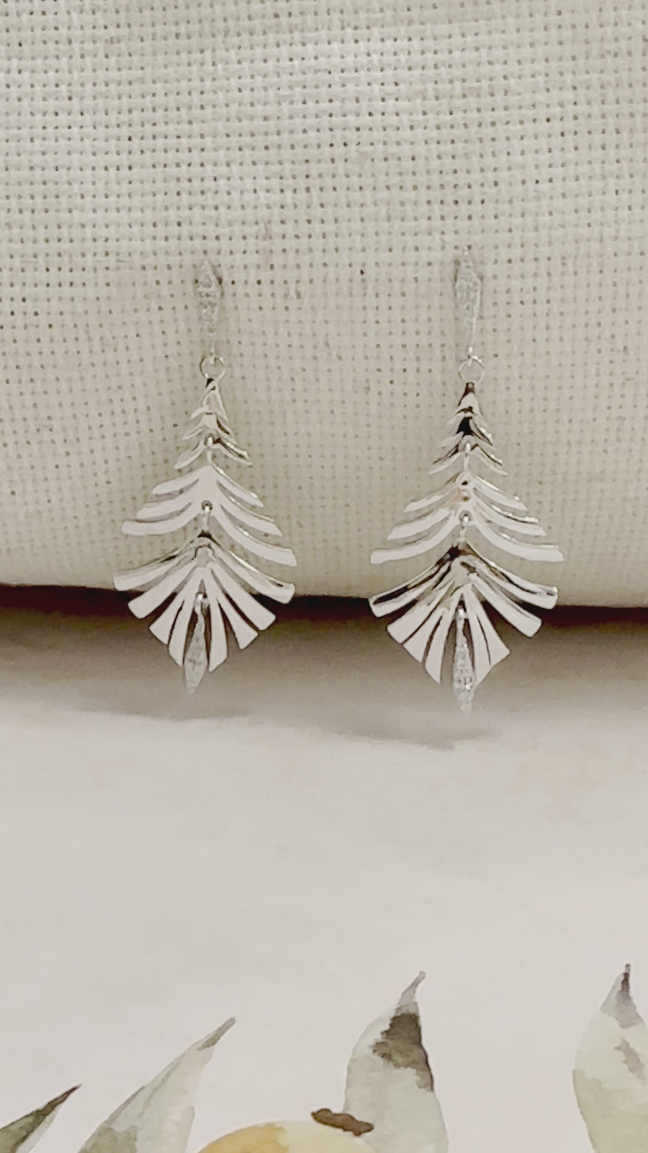 Feather Dangle Earrings