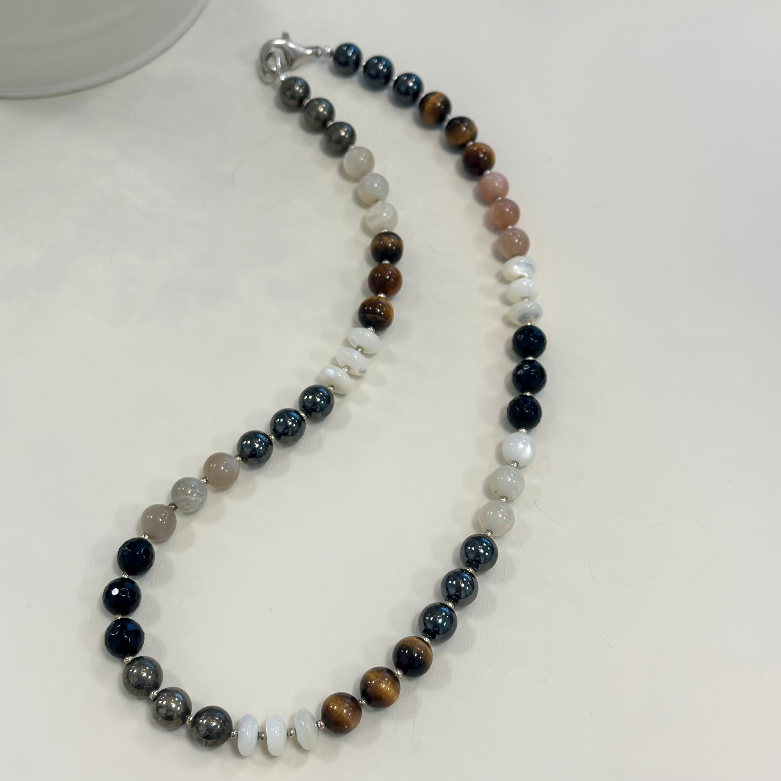 Multiple Gemstone Necklace