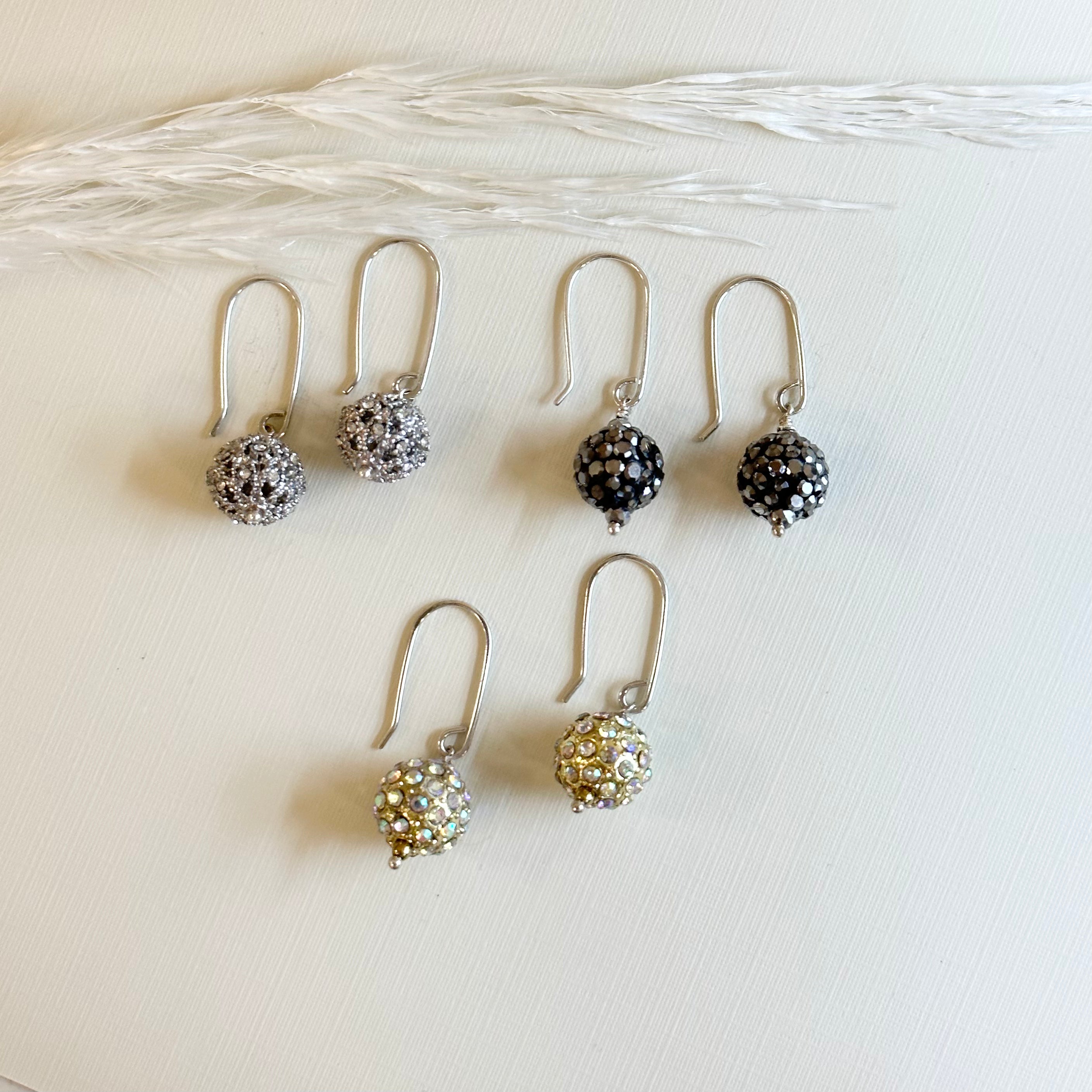 Sparkling Orb Earrings