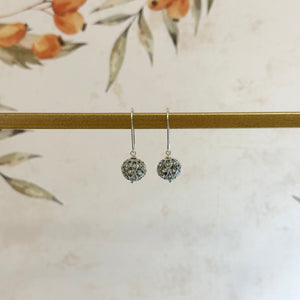 Sparkling Orb Earrings