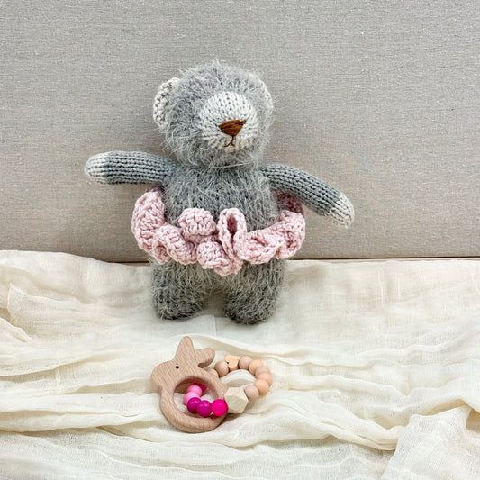 Hand Knitted Bear