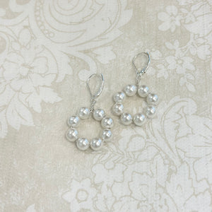 Flower Pearl Earrings