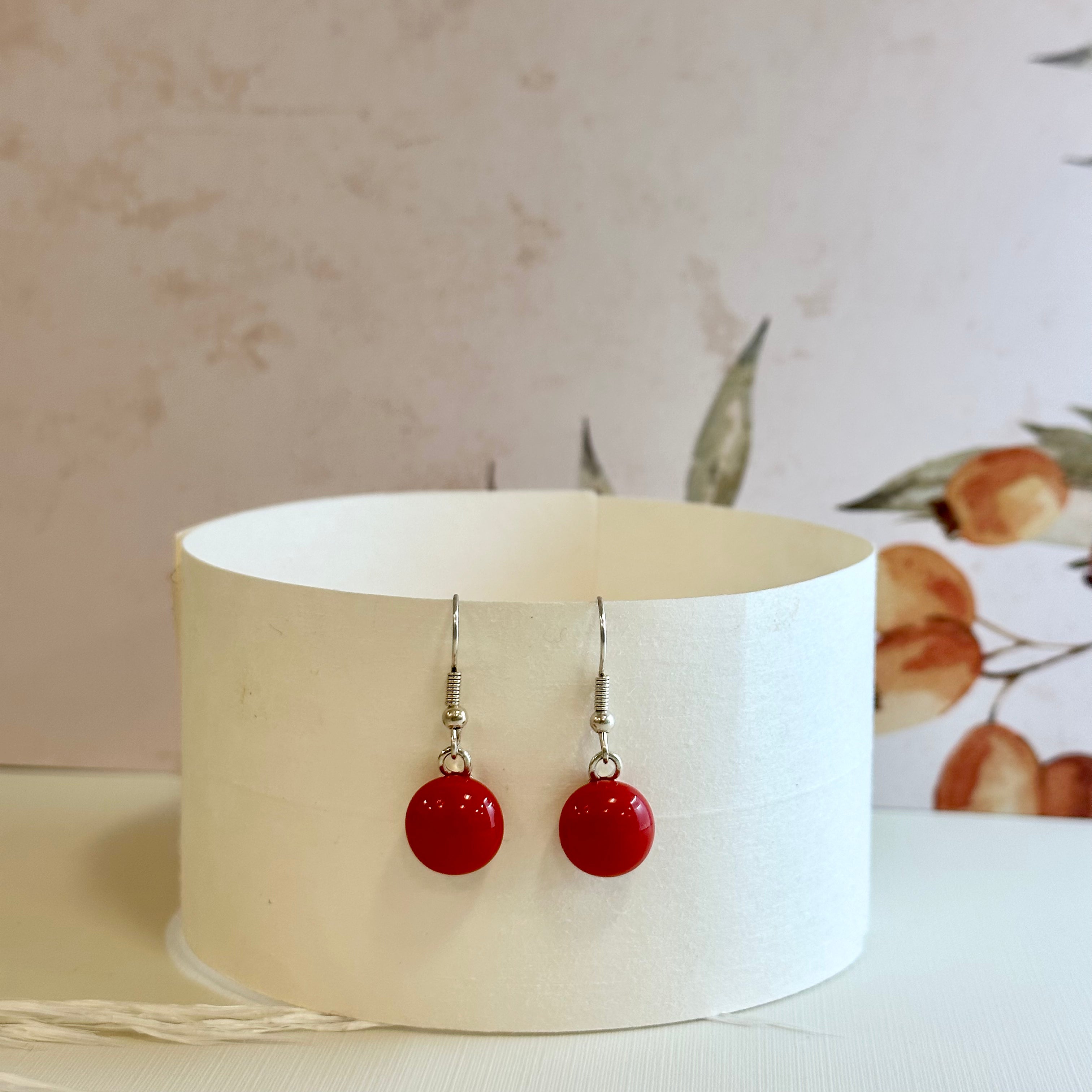 Fused Glass Earrings