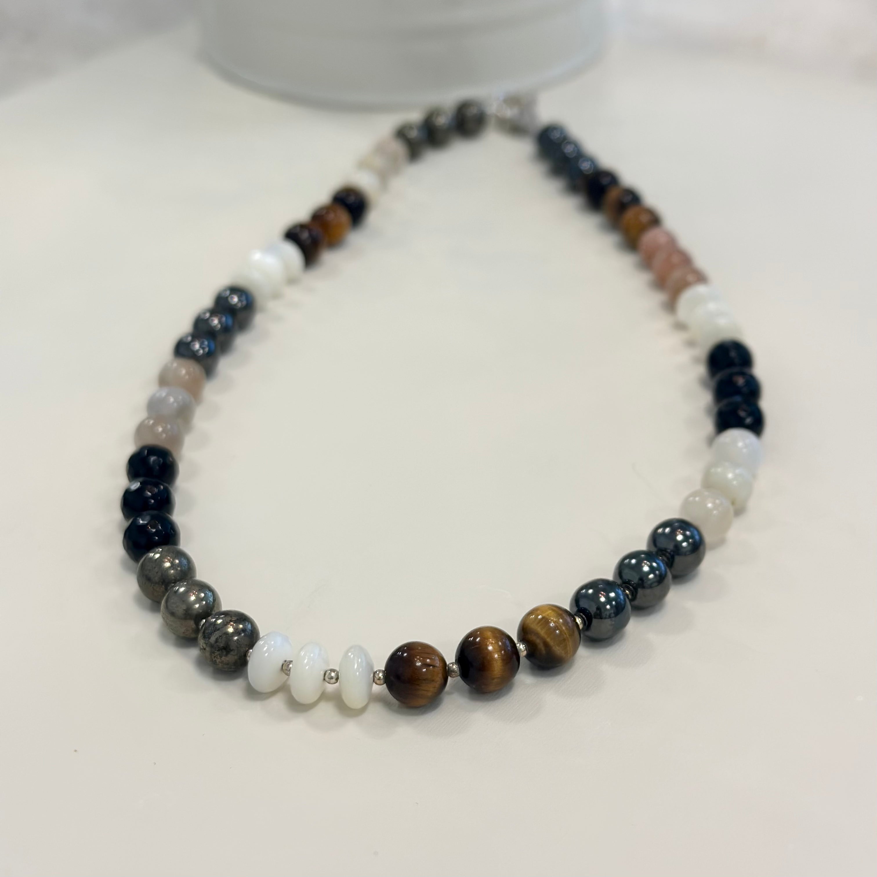 Multiple Gemstone Necklace