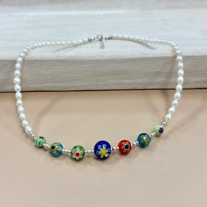 Coloured Glass Necklace